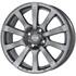 Jante aluminium Platin 16 pouces Gun Metal P 58