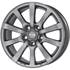 Jante aluminium Platin 17 pouces Gun Metal P 58