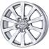 Jante aluminium Platin 17 pouces Argent P 58