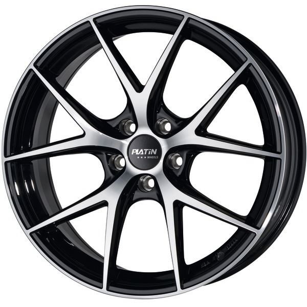 Jante aluminium Platin 20 pouces Noir Poli P 94