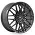 Jante aluminium Racer 16 pouces Noir Brillant