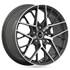 Jante aluminium Infiny 20 pouces Gris Satin Face Polie