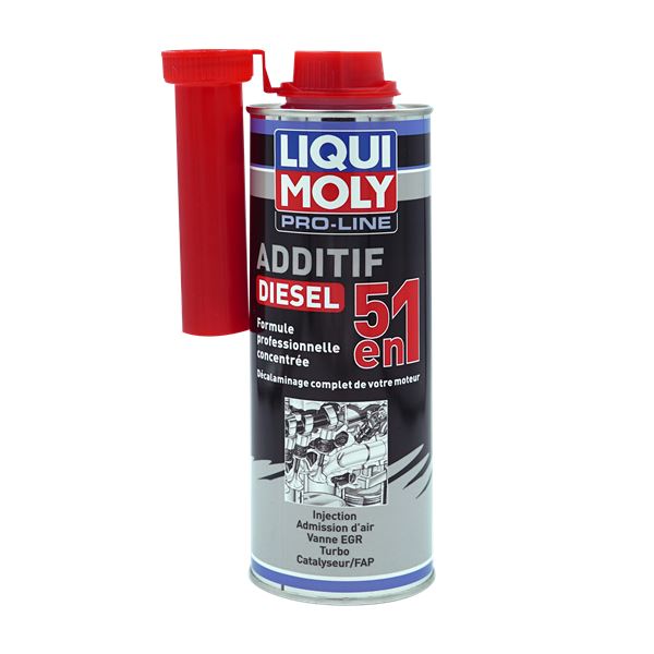 Décrassant 5 en 1 moteur diesel LIQUI MOLY 500 ml