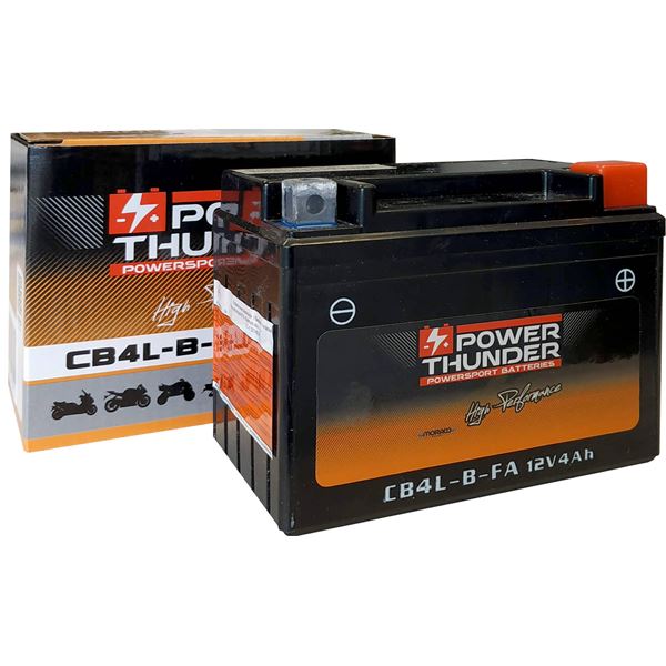 Batterie scooter et moto Power Thunder PB4-LB (FA)
