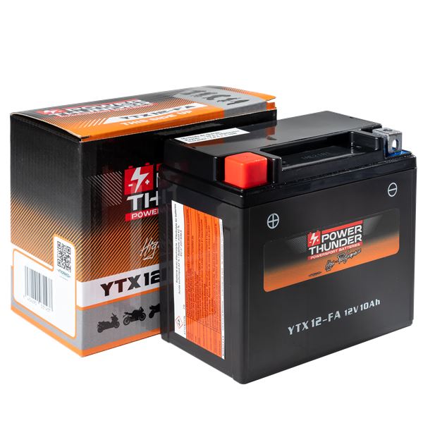 Batterie scooter et moto Power Thunder PTX12-FA