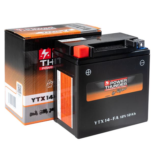 Batterie scooter et moto Power Thunder PTX14-FA