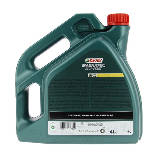 Huile moteur CASTROL Magnatec Stop-start GF-5 Essence 5W20 4L