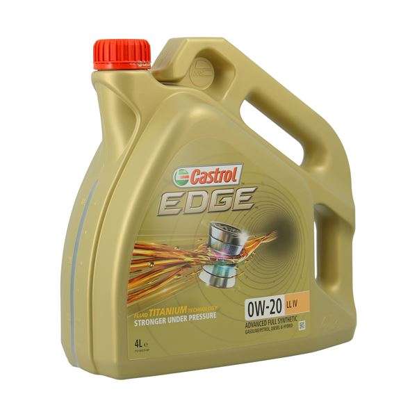 Huile moteur CASTROL Edge LL IV C5 Essence/Diesel 0W20 4L
