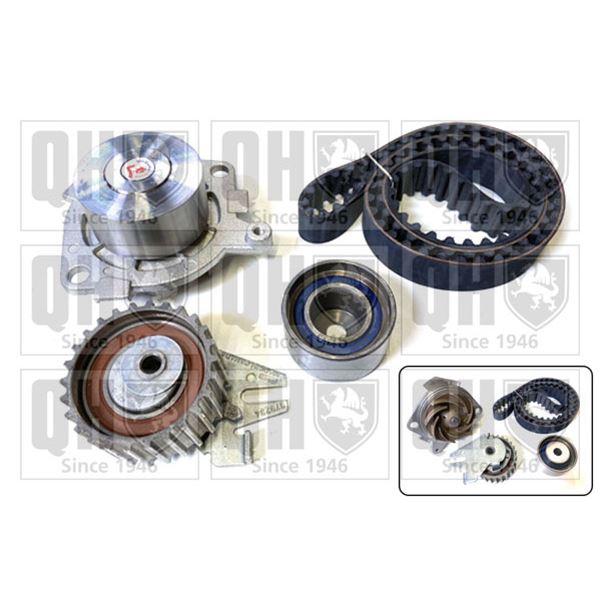 1 kit de distribution + 1 pompe à eau Quinton Hazell QBPK7900