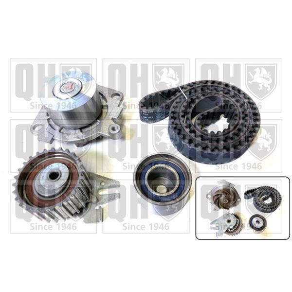 1 kit de distribution + 1 pompe à eau Quinton Hazell QBPK7910