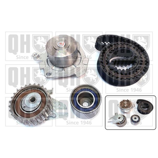 1 kit de distribution + 1 pompe à eau Quinton Hazell QBPK7930