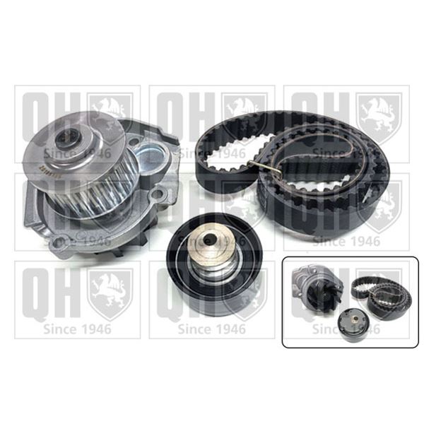 1 kit de distribution + 1 pompe à eau Quinton Hazell QBPK9130