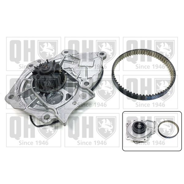 1 kit de distribution + 1 pompe à eau Quinton Hazell QBPK9169