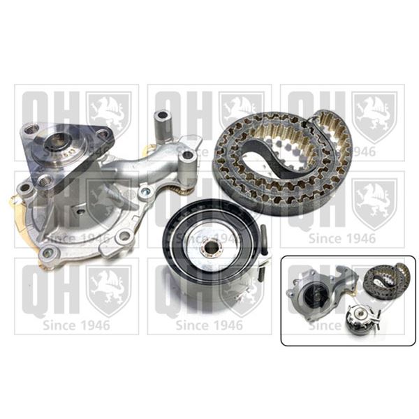 1 kit de distribution + 1 pompe à eau Quinton Hazell QBPK9300