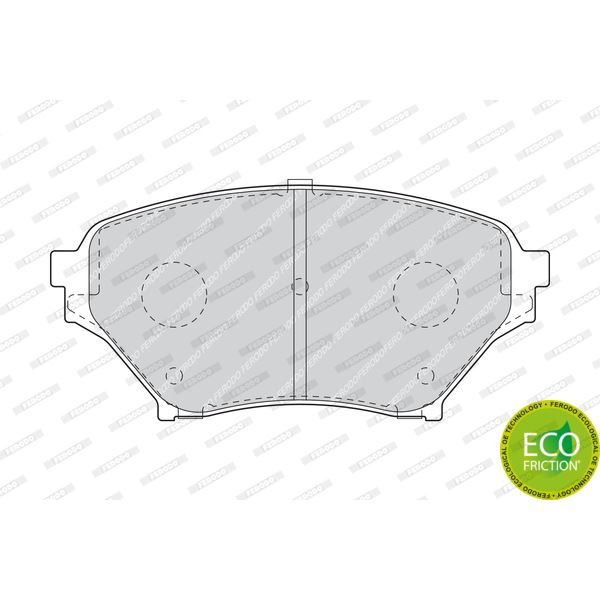 Jeu de Plaquette AVT FERODO FDB1600