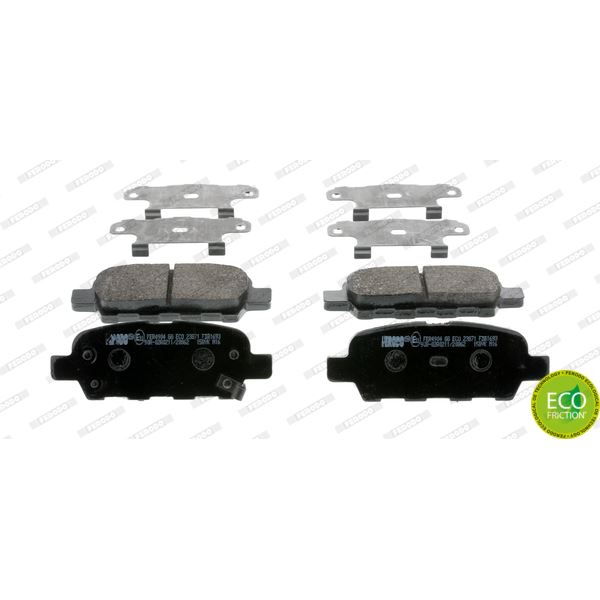 Jeu de Plaquette ARR FERODO FDB1693