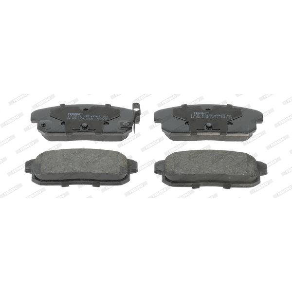 Jeu de Plaquette ARR FERODO FDB1759
