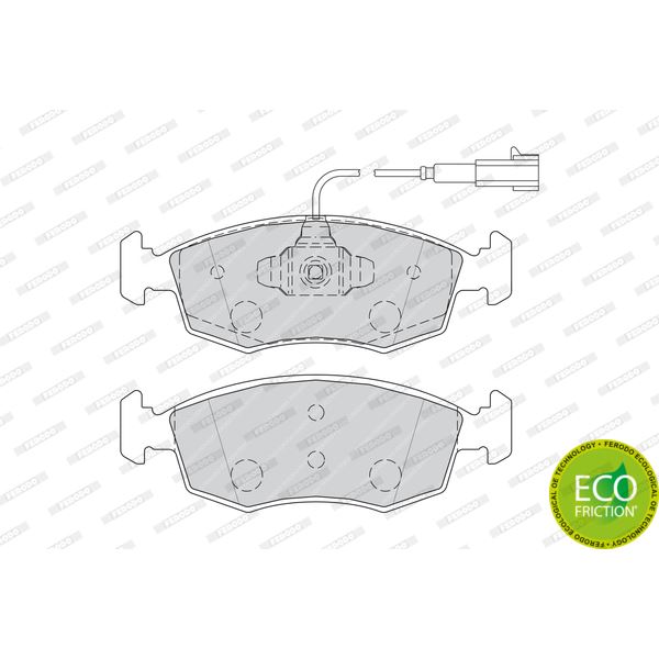 Jeu de Plaquette AVT FERODO FDB4353
