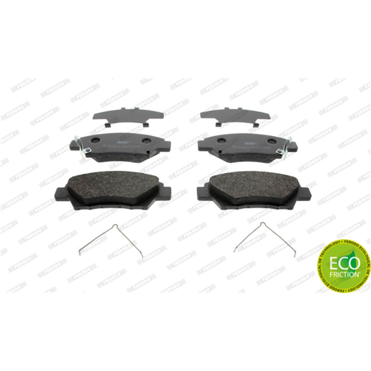 Jeu De Plaquette Avt Ferodo Fdb4404