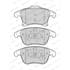 Jeu de Plaquette ARR FERODO FDB4445