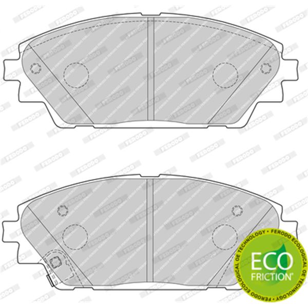 Jeu de Plaquette AVT FERODO FDB4446