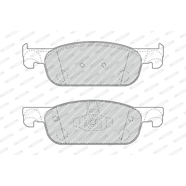 Jeu de Plaquette AVT FERODO FDB4907