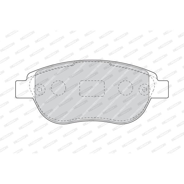 Jeu de Plaquette AVT FERODO FDB5028