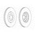 Disque de Frein avant FERODO DDF1221 X2