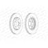 Disque de Frein avant FERODO DDF2466C X2