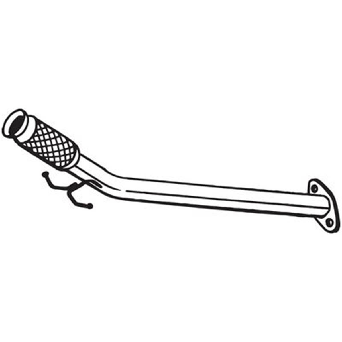 Tuyau D'échappement Bosal 750295