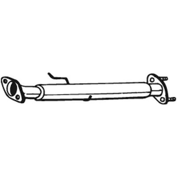 1 tuyau d'échappement Bosal 750309