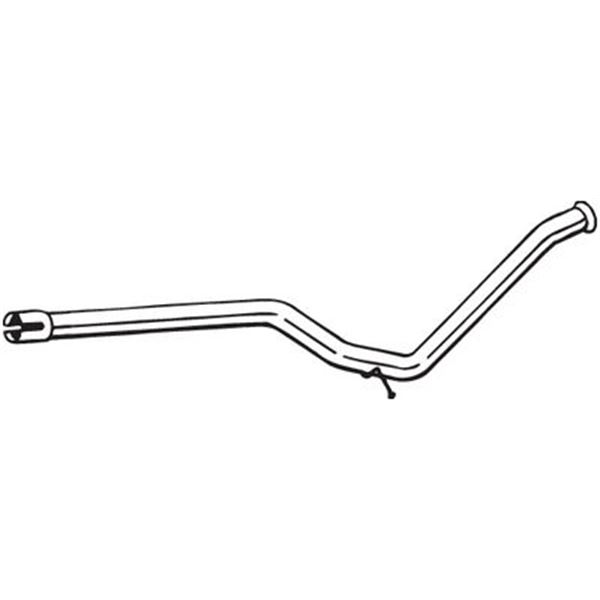 1 tuyau d'échappement Bosal 850961