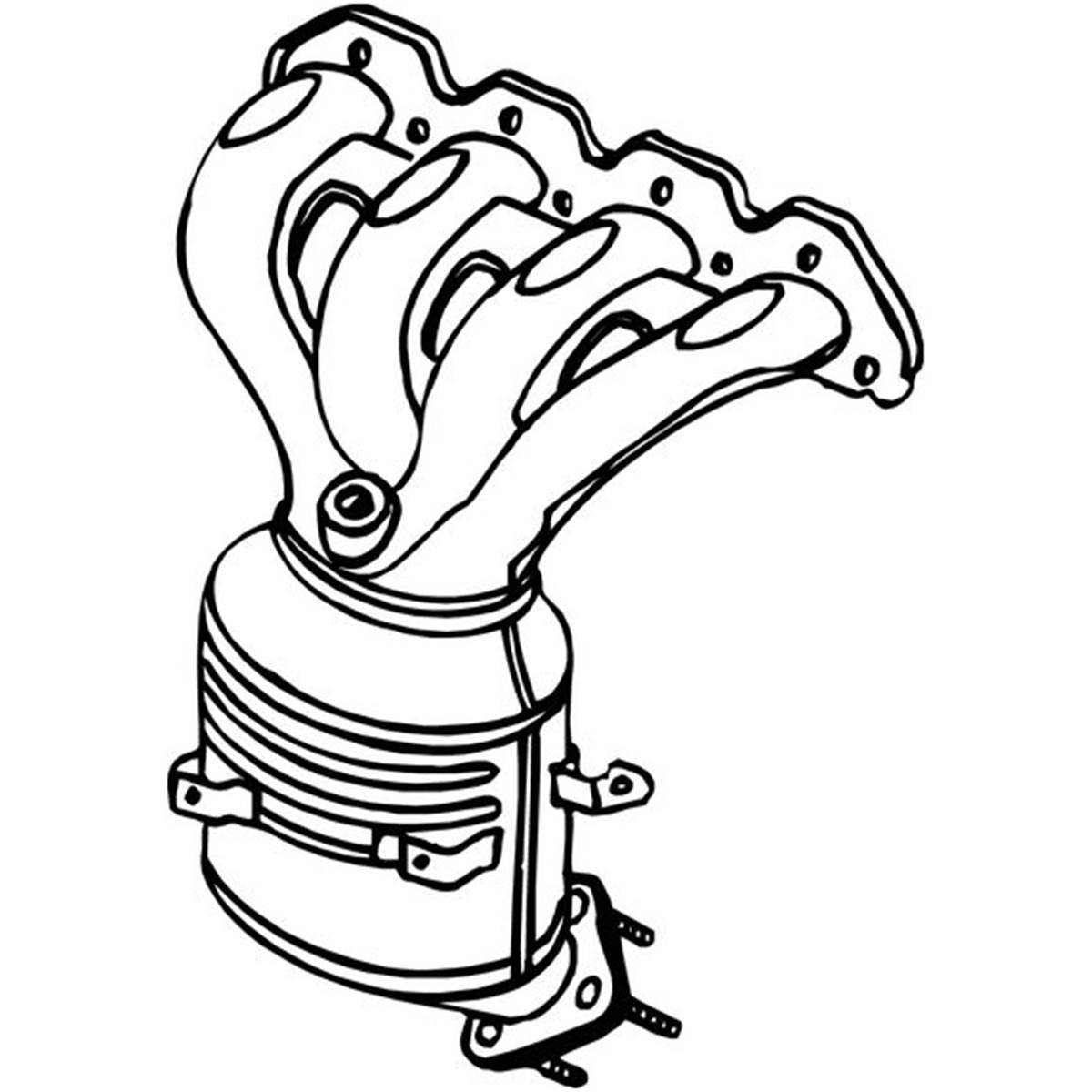 Catalyseur Bosal 090184