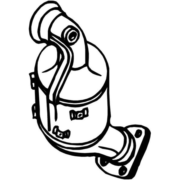 1 catalyseur Bosal 090199