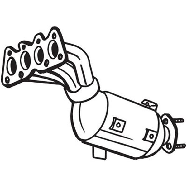 1 catalyseur Bosal 090213