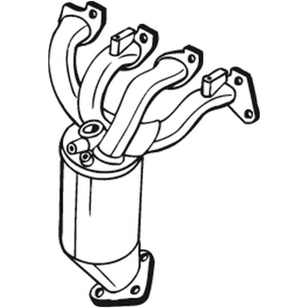 Catalyseur Bosal 090746