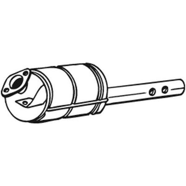 1 filtre à particules Bosal 097360