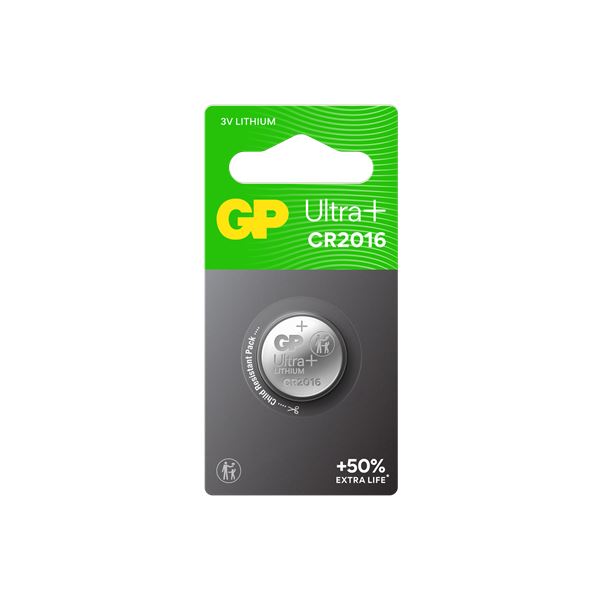 Pile bouton litium GP CR 2016 3V