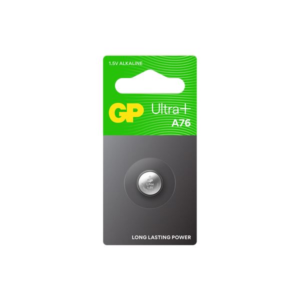 Pile alcaline bouton GP A76 1,5V