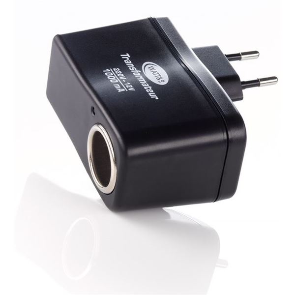 Transformateur 230/12 Volts allume-cigare Watt and Co