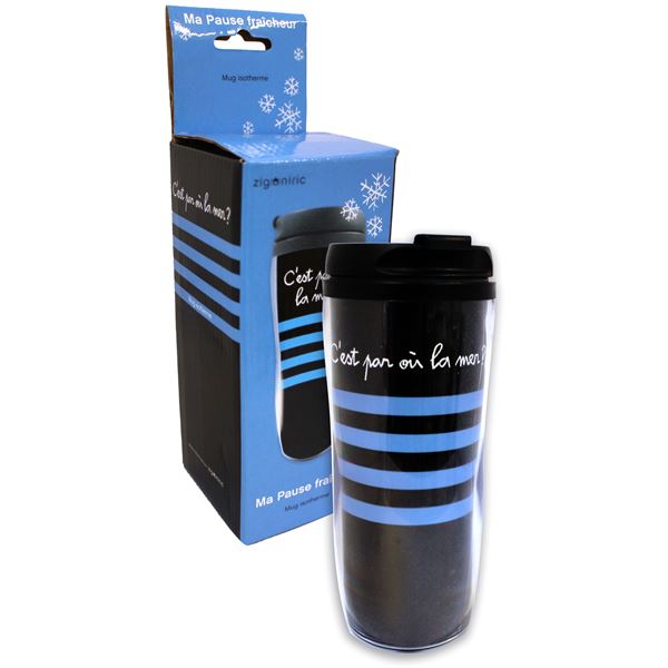 Mug isotherme Mer 350ml Zigoh