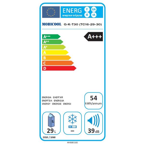 Glacière électrique 12/230V Mobicool K30 29 litres A++