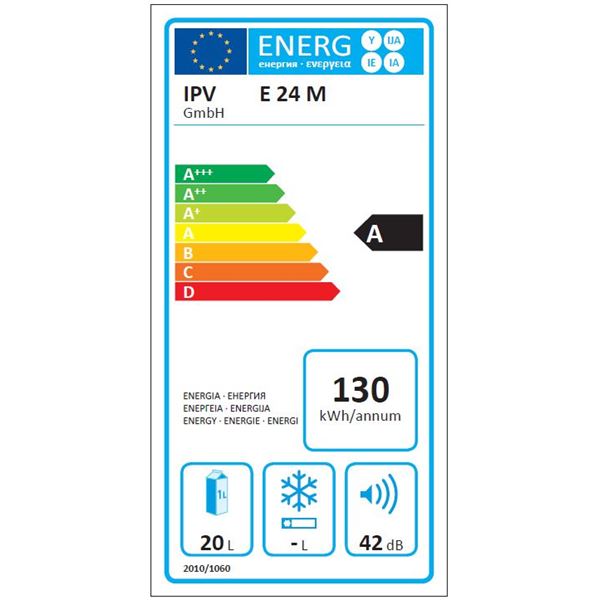 Glacière électrique 12/230V E24 Mirabelle pétrole 20 litres