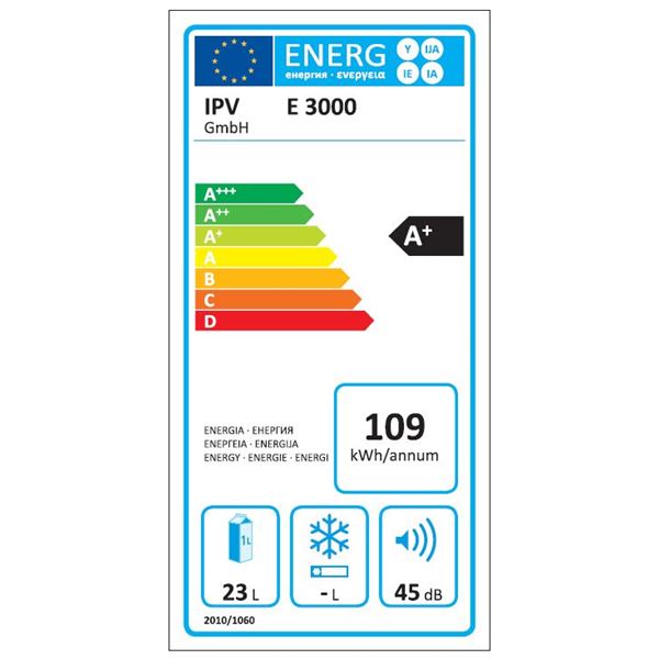 Glacière électrique E3000 Ezetil 12/24/230V 23 litres avec système SSBF