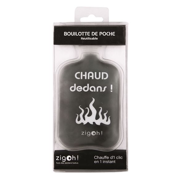Chaufferette Zigoh Noire Chaud Devant