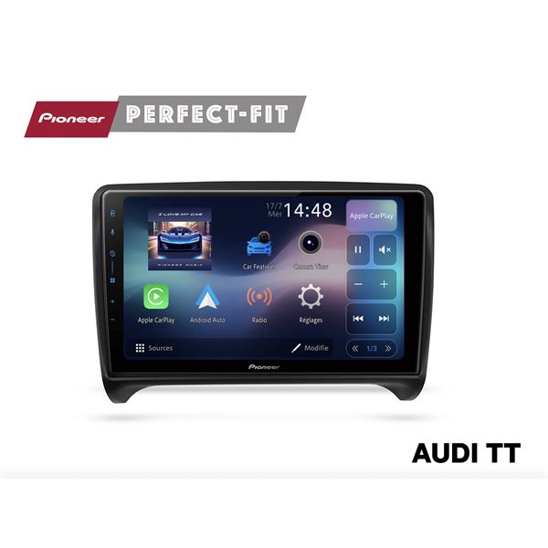 Kit interface et faisceaux pour audi tt 2006-2012