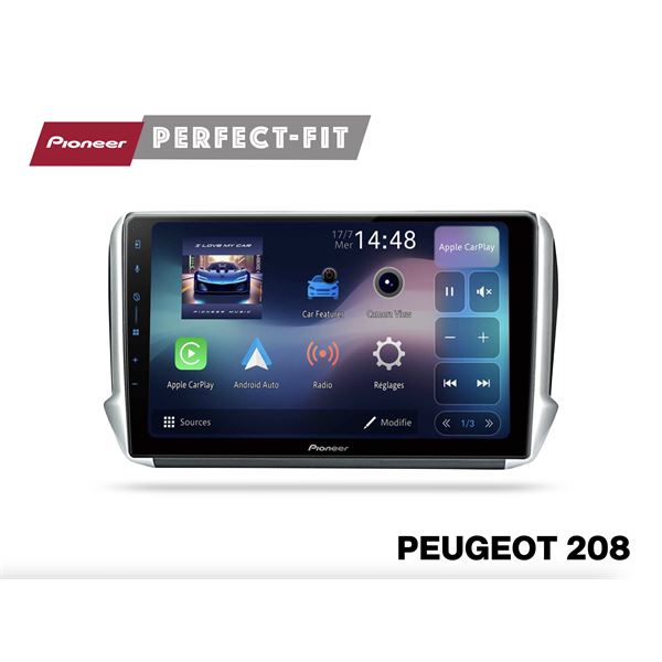 Kit interface et faisceaux pour peugeot 208 2012-2019