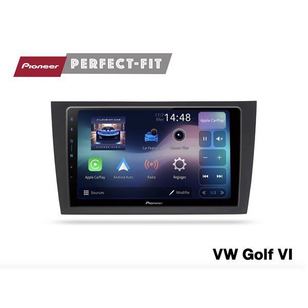 Kit interface et faisceaux pour volkswagen golf 6 2008-2013