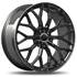 Jante aluminium Infiny 18 pouces Gris Fonce Bord Poli Vertex