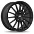 Jante aluminium Racer 19 pouces Noir Brillant Turismo